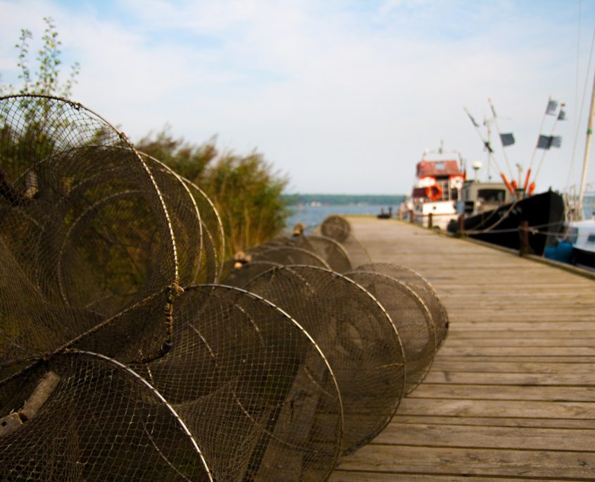 Fischerboote an der Ostsee