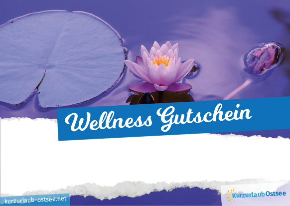 Wellness Gutschein Vorlage
