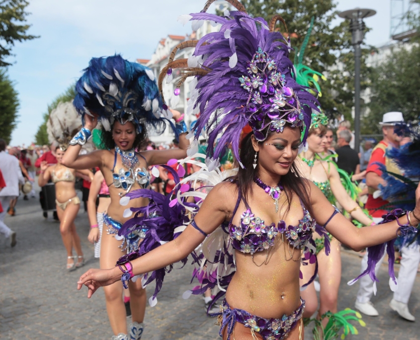 Samba Festumzug beim Kühlungsborner Sommerspektakel